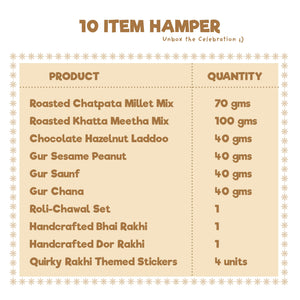 Healthy Treat Bandhan Rakhi Gift Hamper