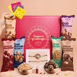 Healthy Treat Anmol Rishta Rakhi Gift Hamper