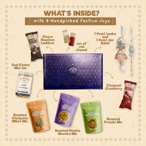 Healthy Treat Pavitra Rishta Rakhi Gift Hamper
