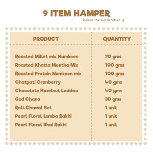 Healthy Treat Pavitra Rishta Rakhi Gift Hamper