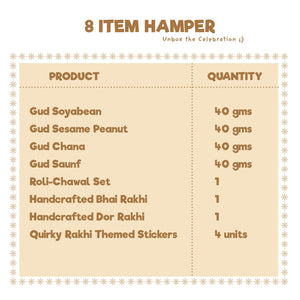 Healthy Treat Rishton Ki Mithas Rakhi Gift Hamper