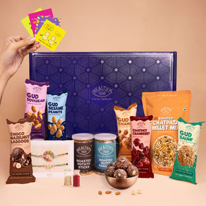Healthy Treat Rakhi Rituals Gift Hamper