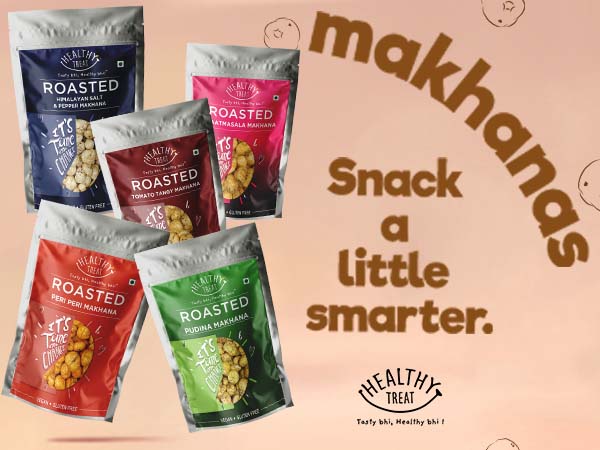 roasted makhana flavored