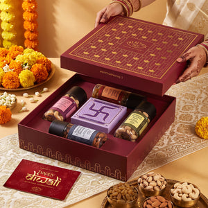 Swastik Box Diwali Dry Fruit Gift Box Hamper