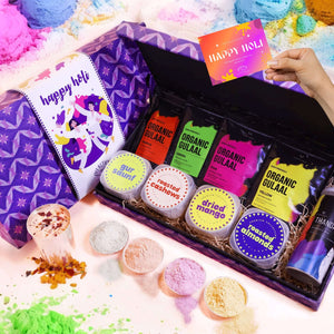 Colourful delights Holi Gift Hamper