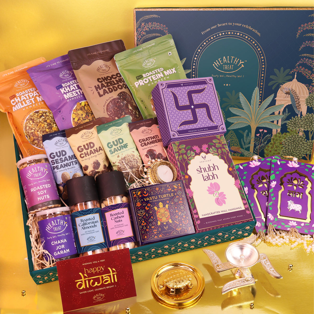 Healthy Treat Festive Luxe Luxury Gift Box Hamper