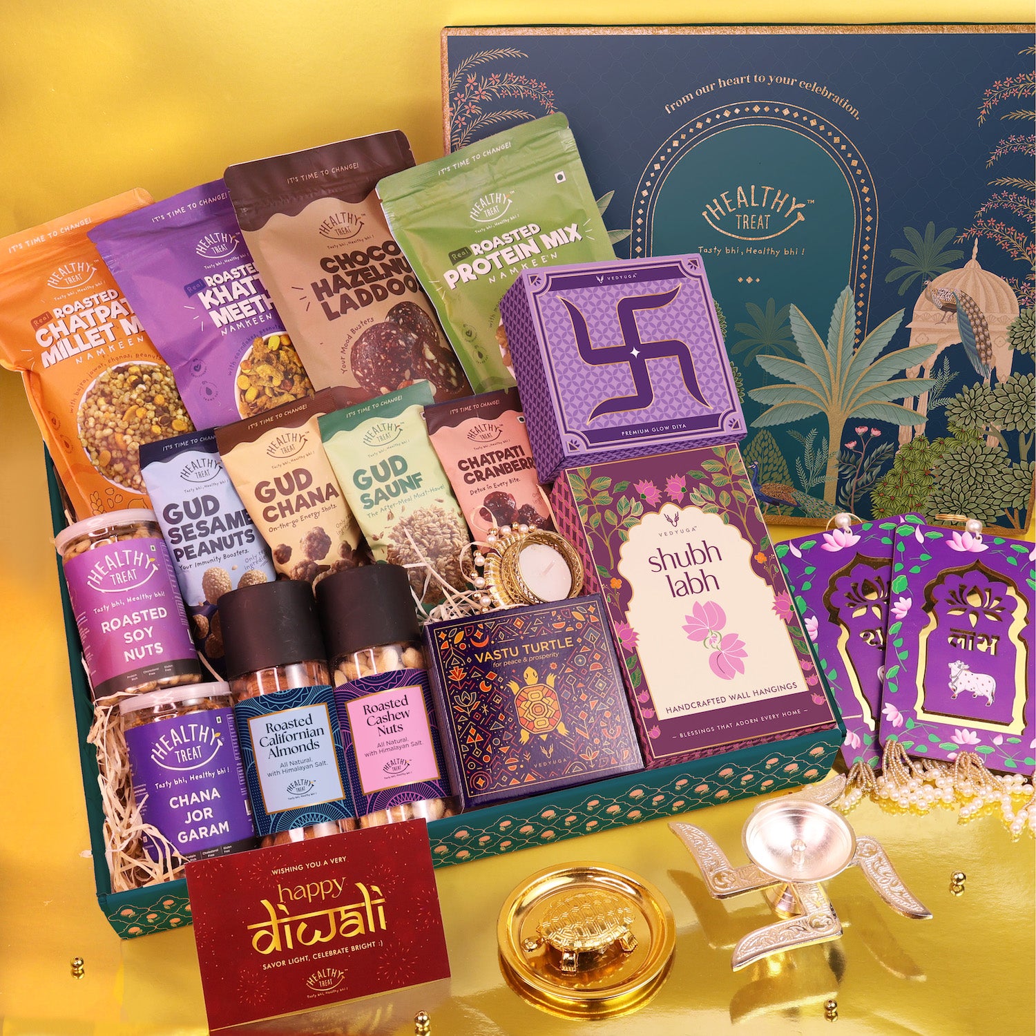 Healthy Treat Festive Luxe Luxury Gift Box Hamper