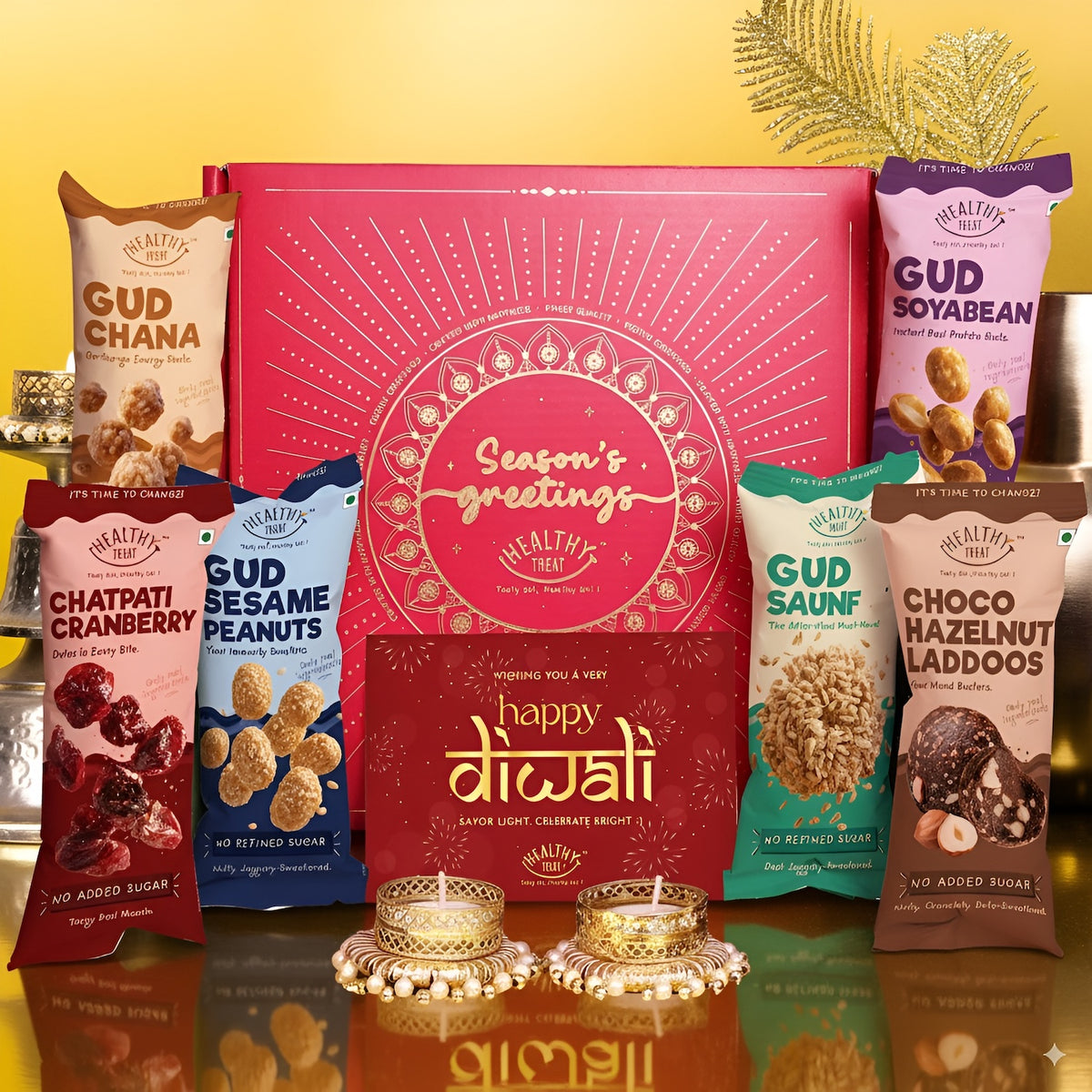 Festive Joy Diwali Snacks Gift Box
