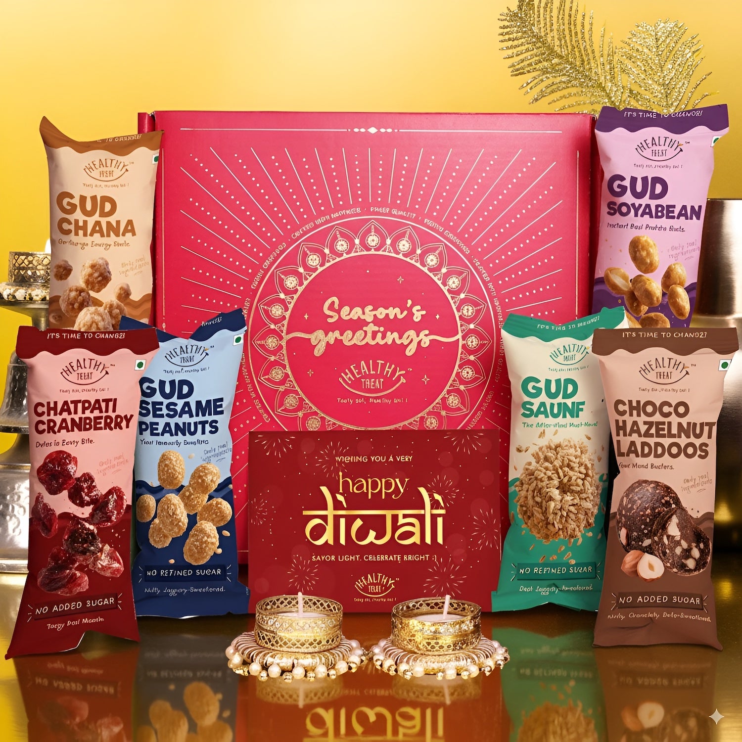 Festive Joy Diwali Snacks Gift Box