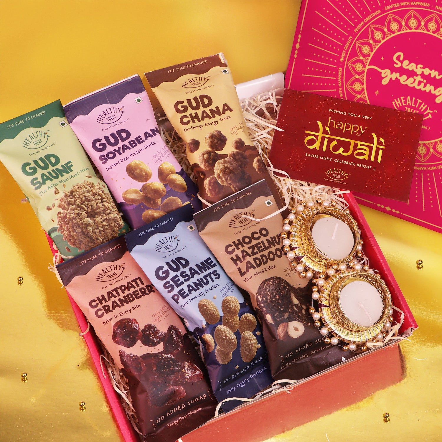 Festive Joy Diwali Snacks Gift Box