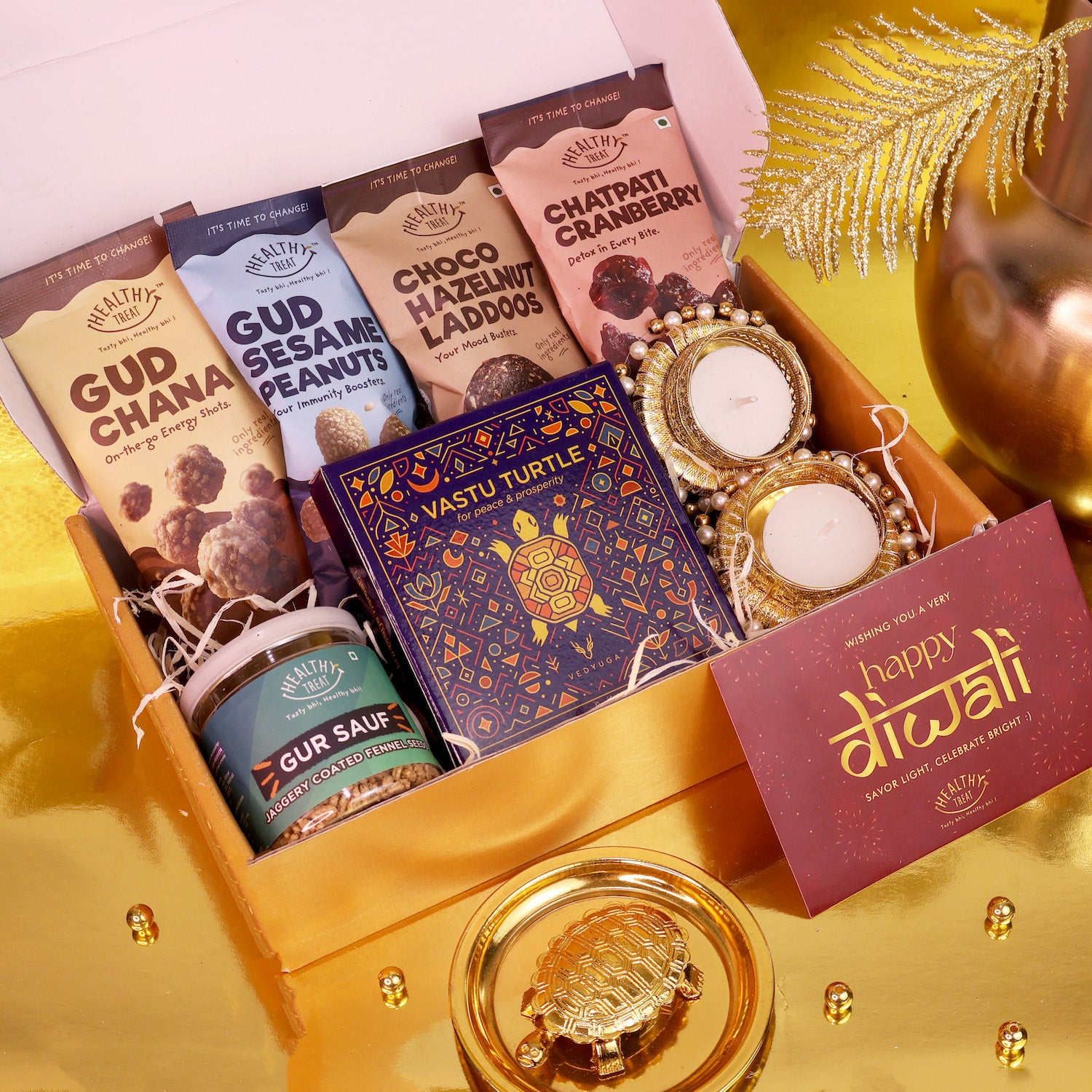 Wholesome Treats Diwali Gift Box Hamper