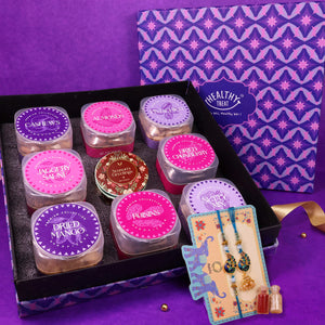 Bhaiya Bhabhi Gala Rakhi Gift Hamper