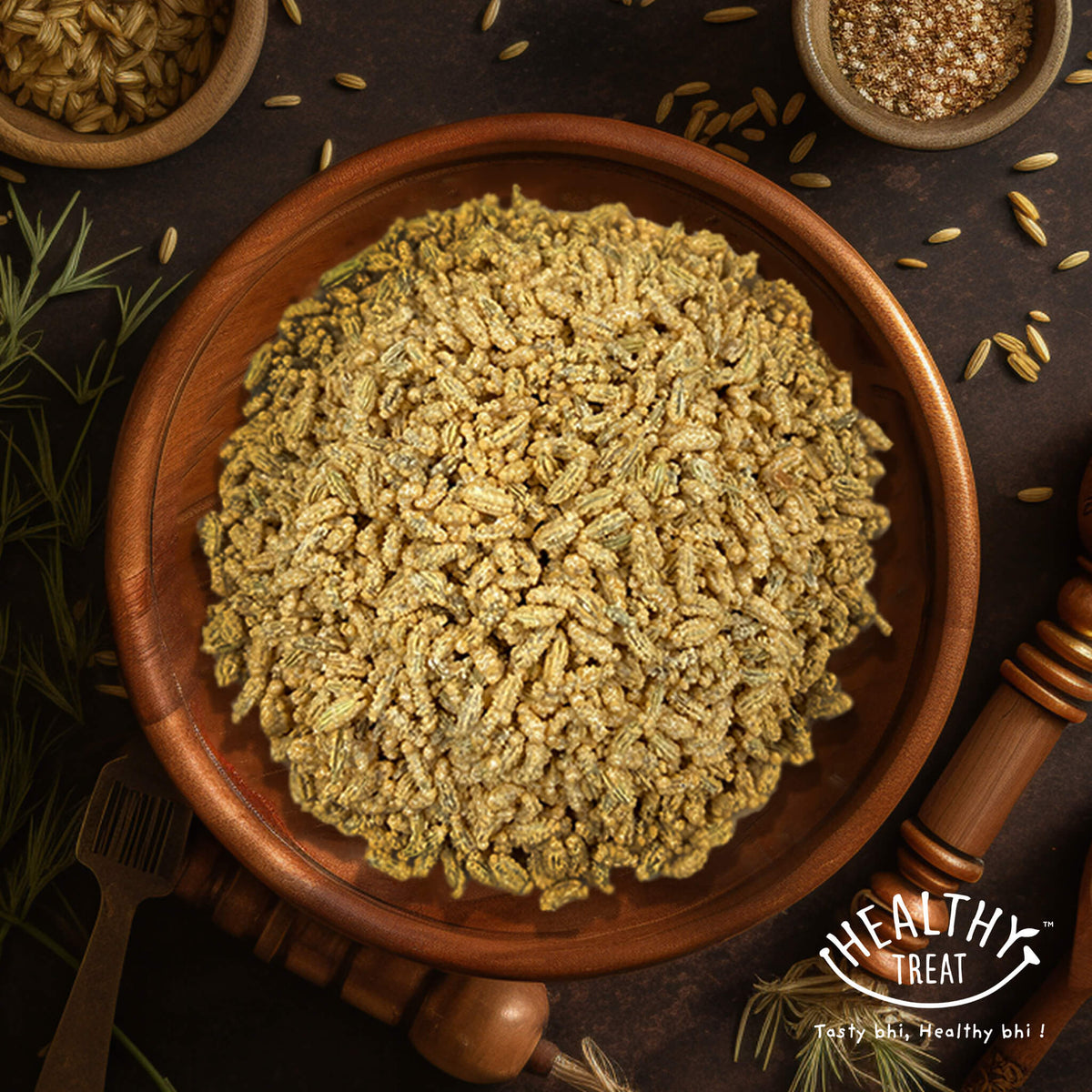 Healthy Treat Gur Saunf or Jaggery Fennels, a healthy mukhwas or mouth freshener, and an aftermeal digestive snack, for your sweet cravings