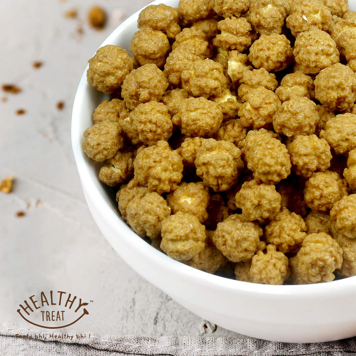 Healthy Treat Gur Chana or Roasted chickpeas with natural pure jaggery, these are healthy diabetic friendly immunity jaggery shots which are protein rich and full of nutrients.