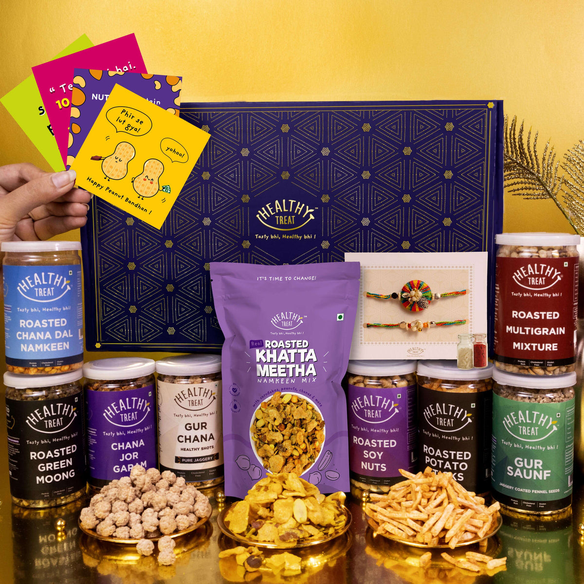 Khusiyan Rakhi Gift Hamper