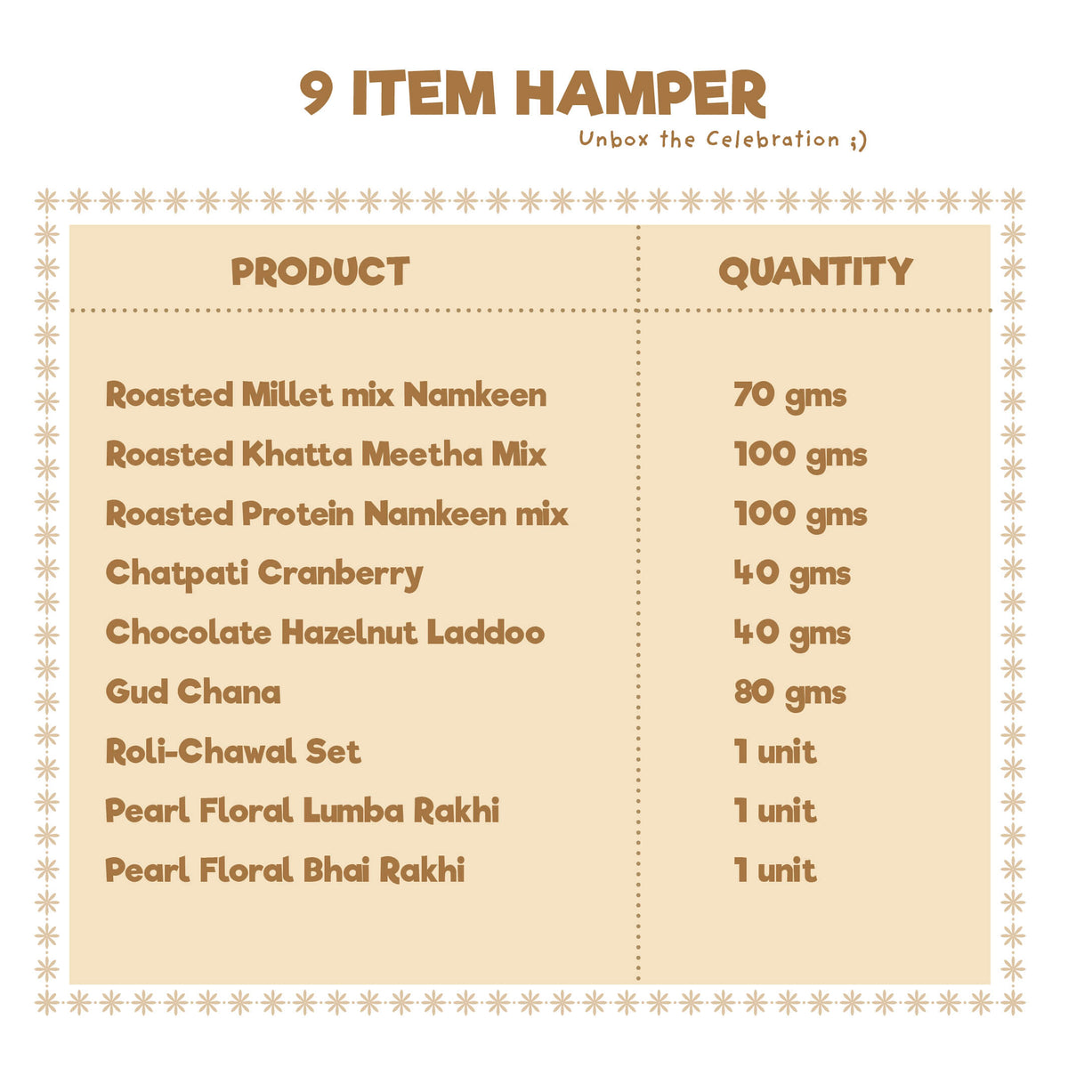 Healthy Treat Pavitra Rishta Rakhi Gift Hamper