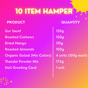 Colourful delights Holi Gift Hamper