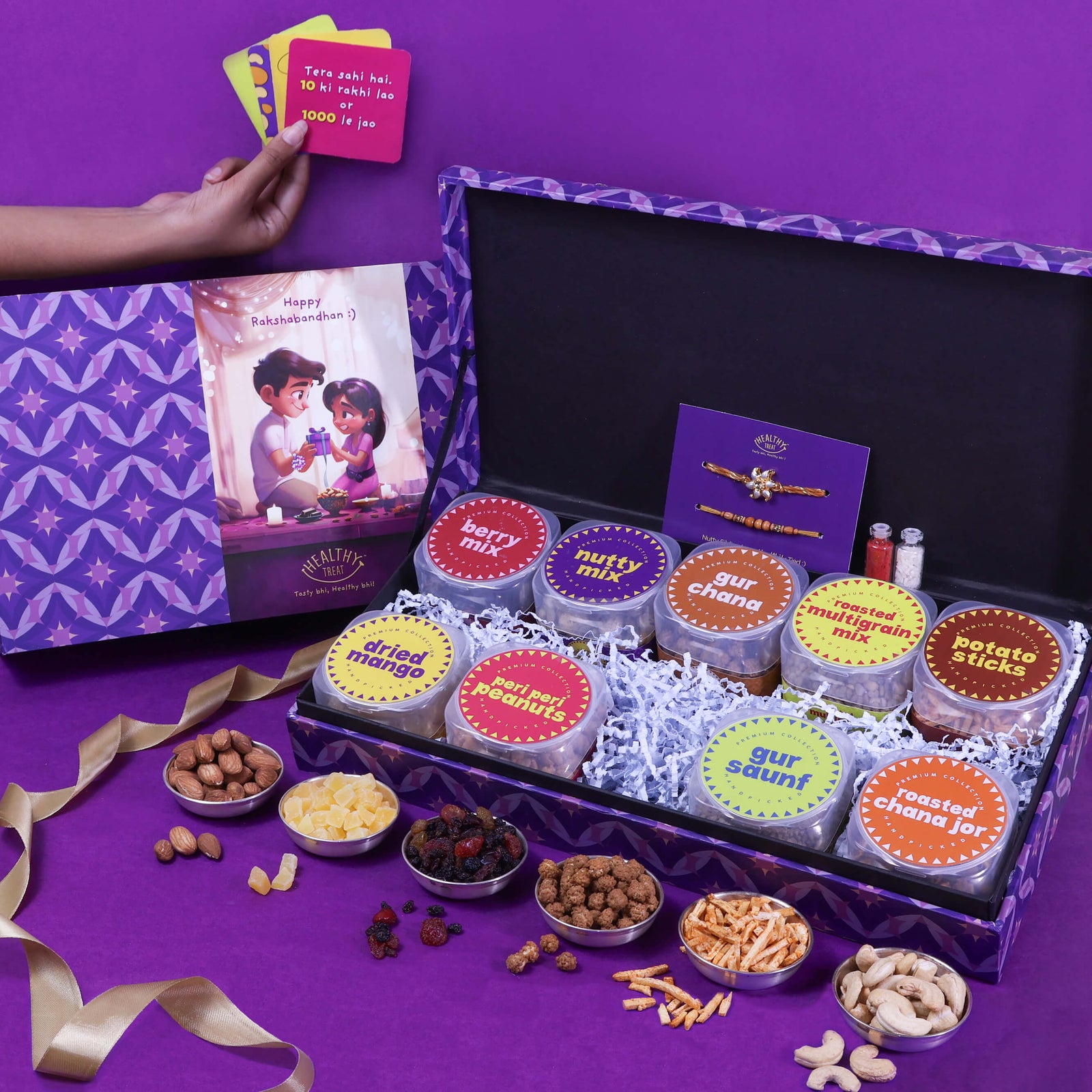 rakhi snacks hamper