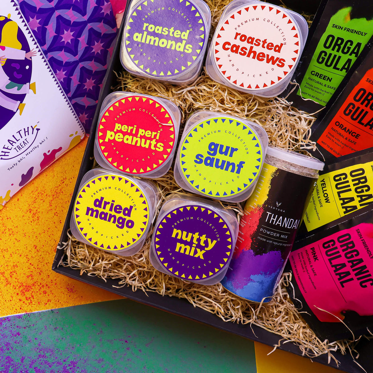 Wholesome celebrations Holi Gift Hamper