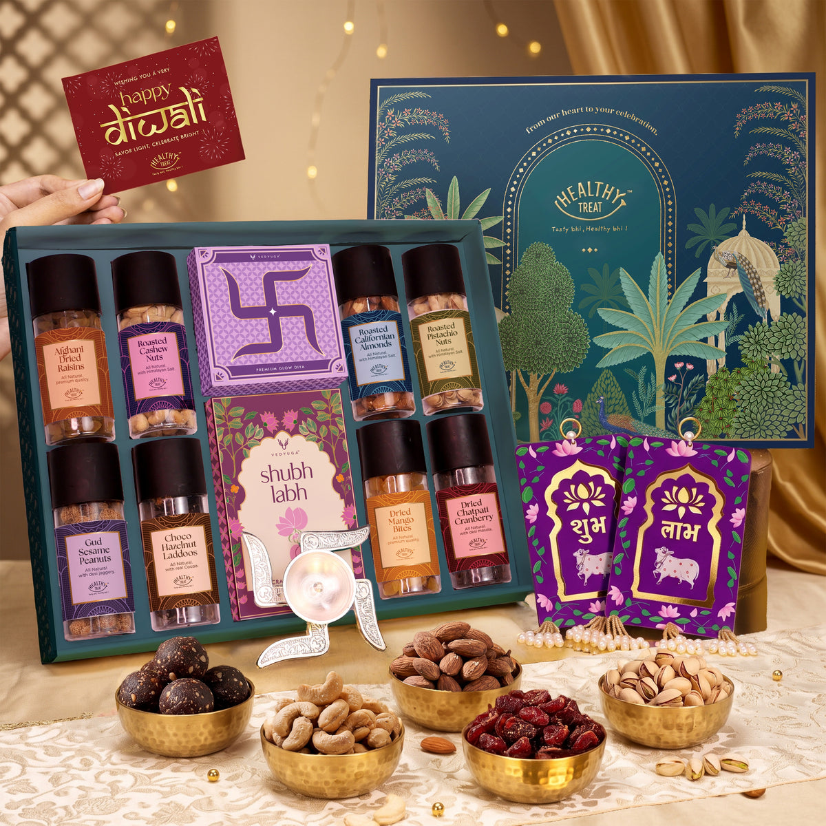 Anmol Tyohaar Dry Fruit Diwali Luxury Gift Box Hamper