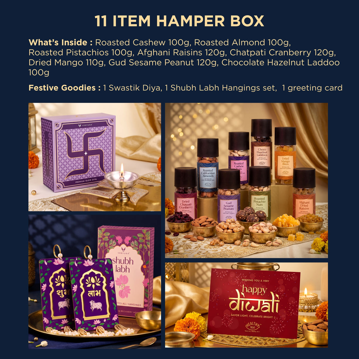 Anmol Tyohaar Dry Fruit Diwali Luxury Gift Box Hamper