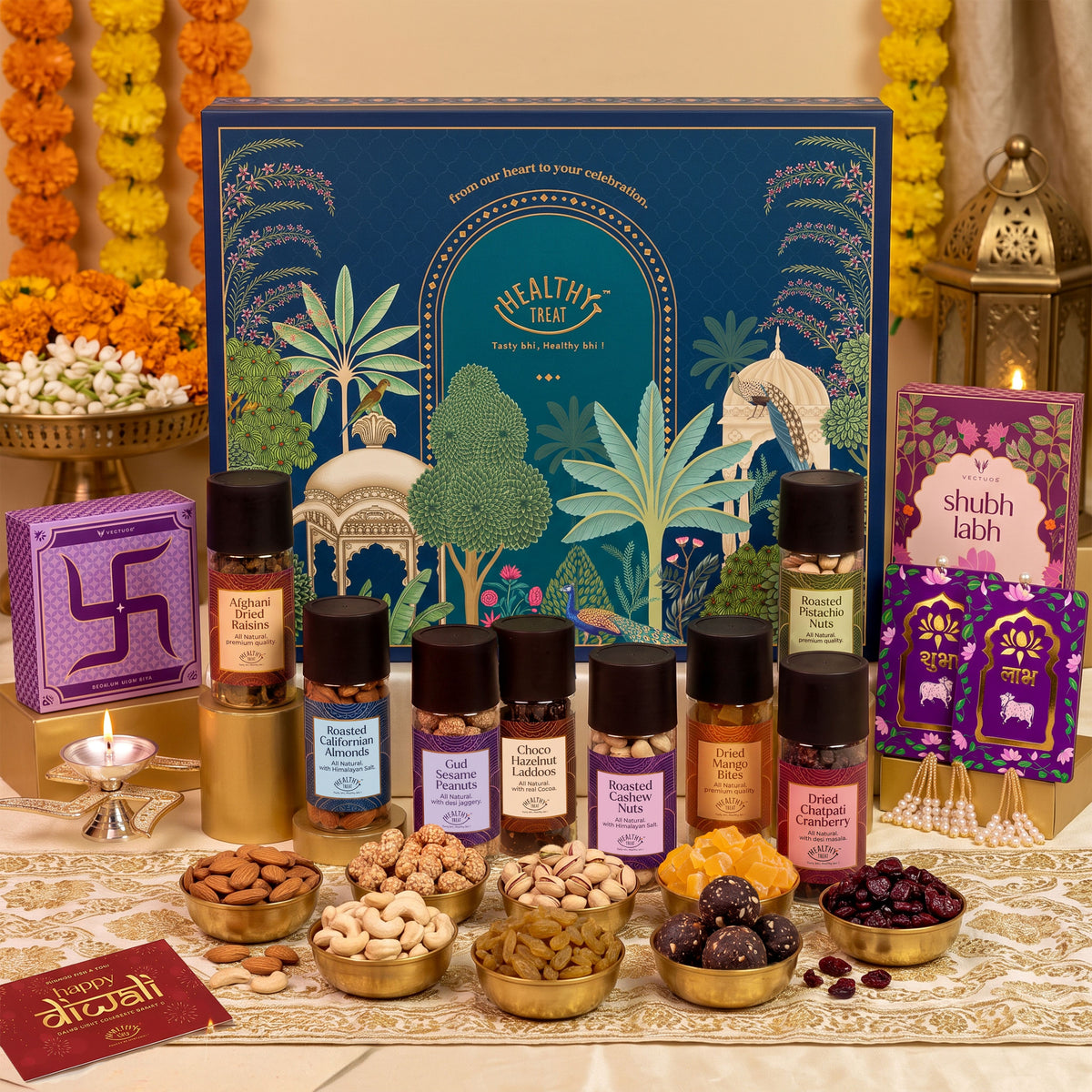 Anmol Tyohaar Dry Fruit Diwali Luxury Gift Box Hamper