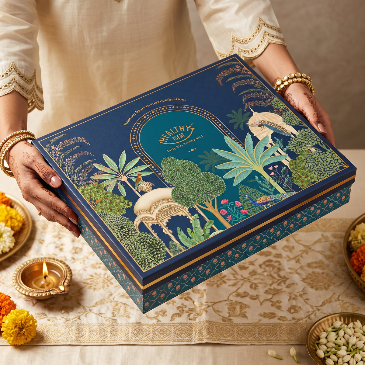 Anmol Tyohaar Dry Fruit Diwali Luxury Gift Box Hamper