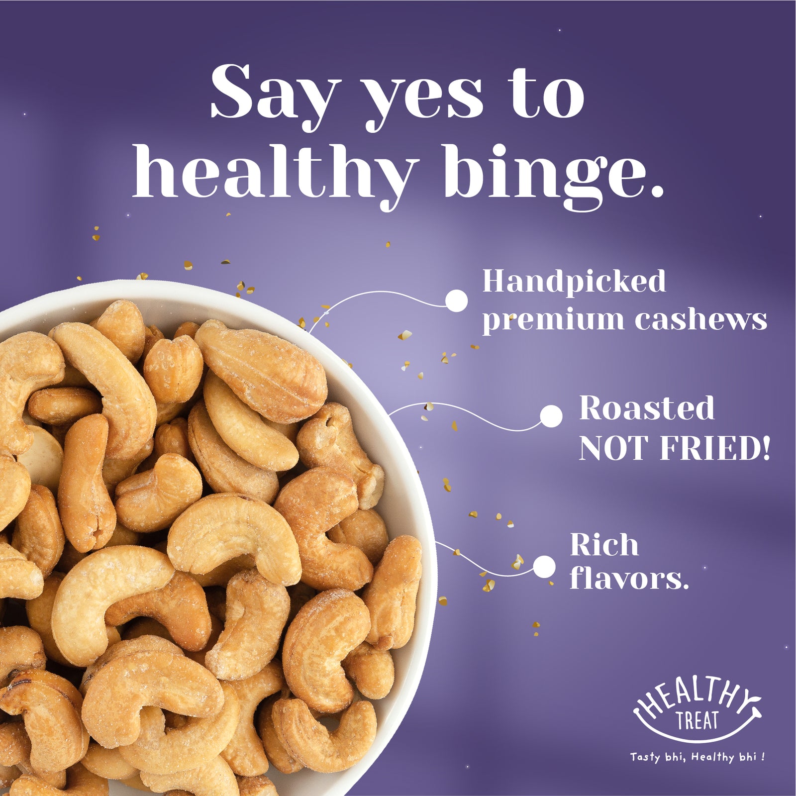 Roasted cashews