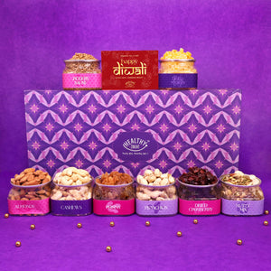 Festivities Premium Diwali Dry Fruit Gift Box Hamper