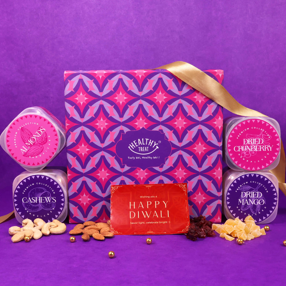 gladful dryfruit diwali gift box