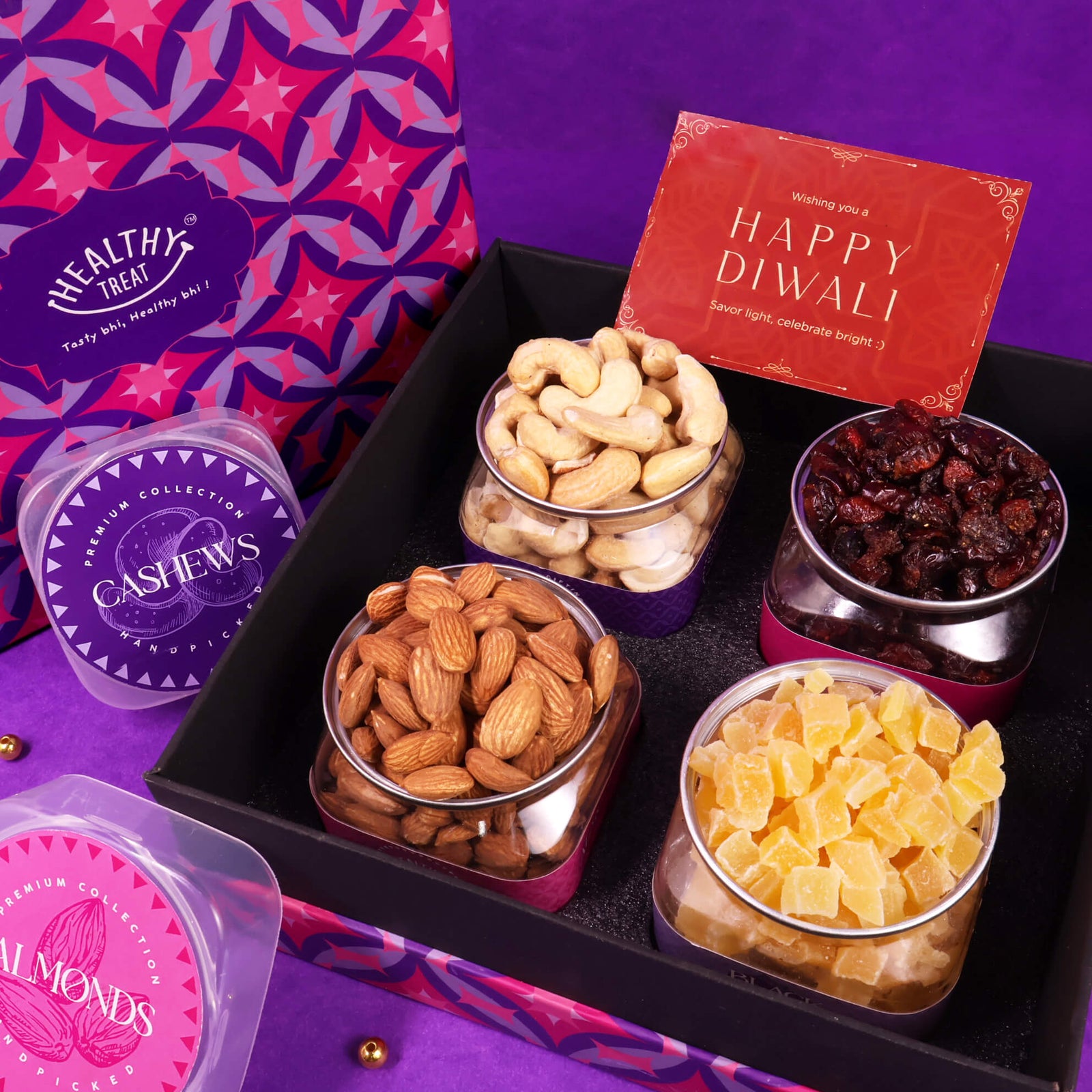gladful dryfruit diwali gift box