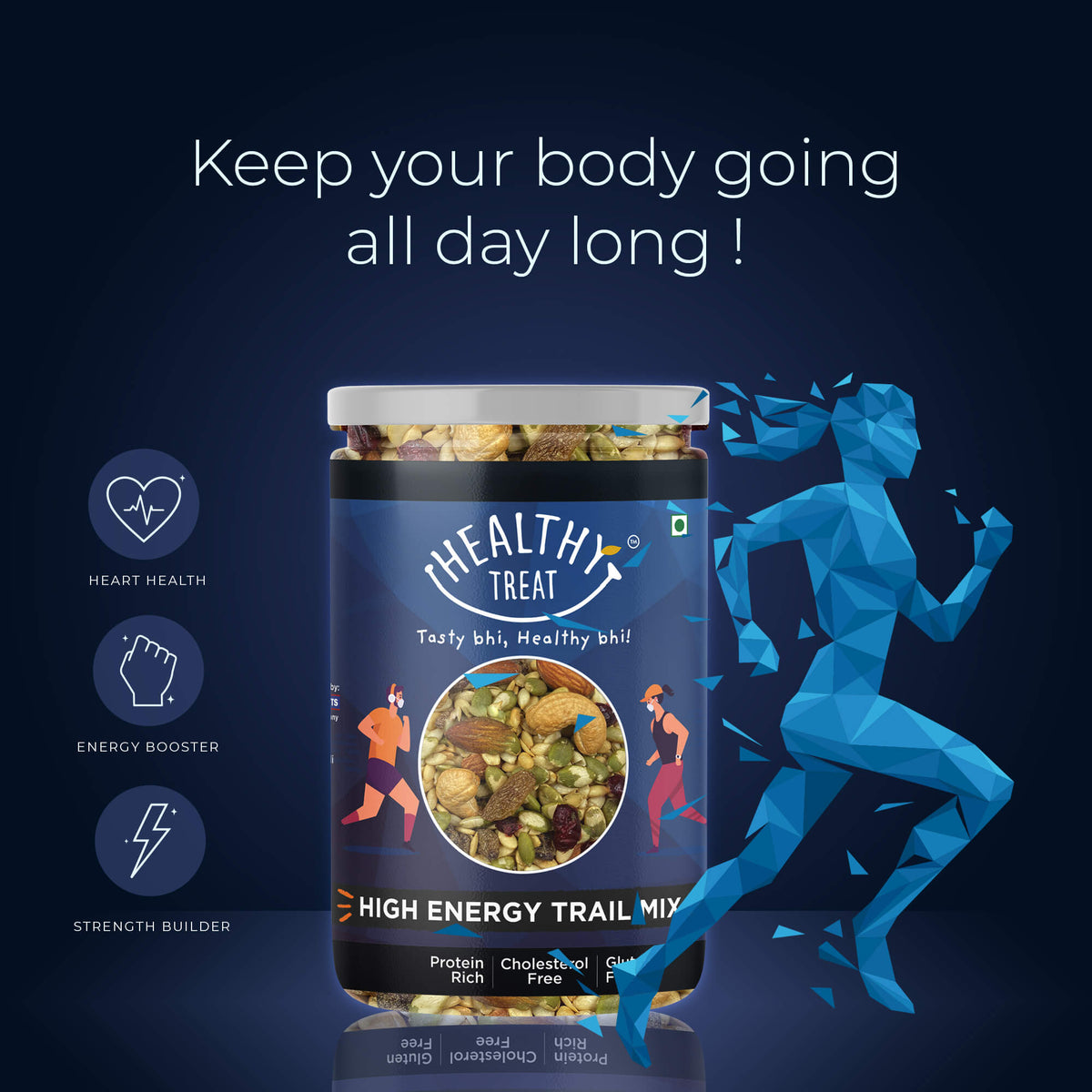 Healthy Treat HIGH ENERGY TRAIL MIX