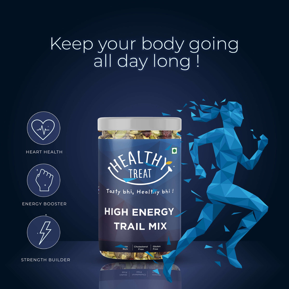 Healthy Treat HIGH ENERGY TRAIL MIX