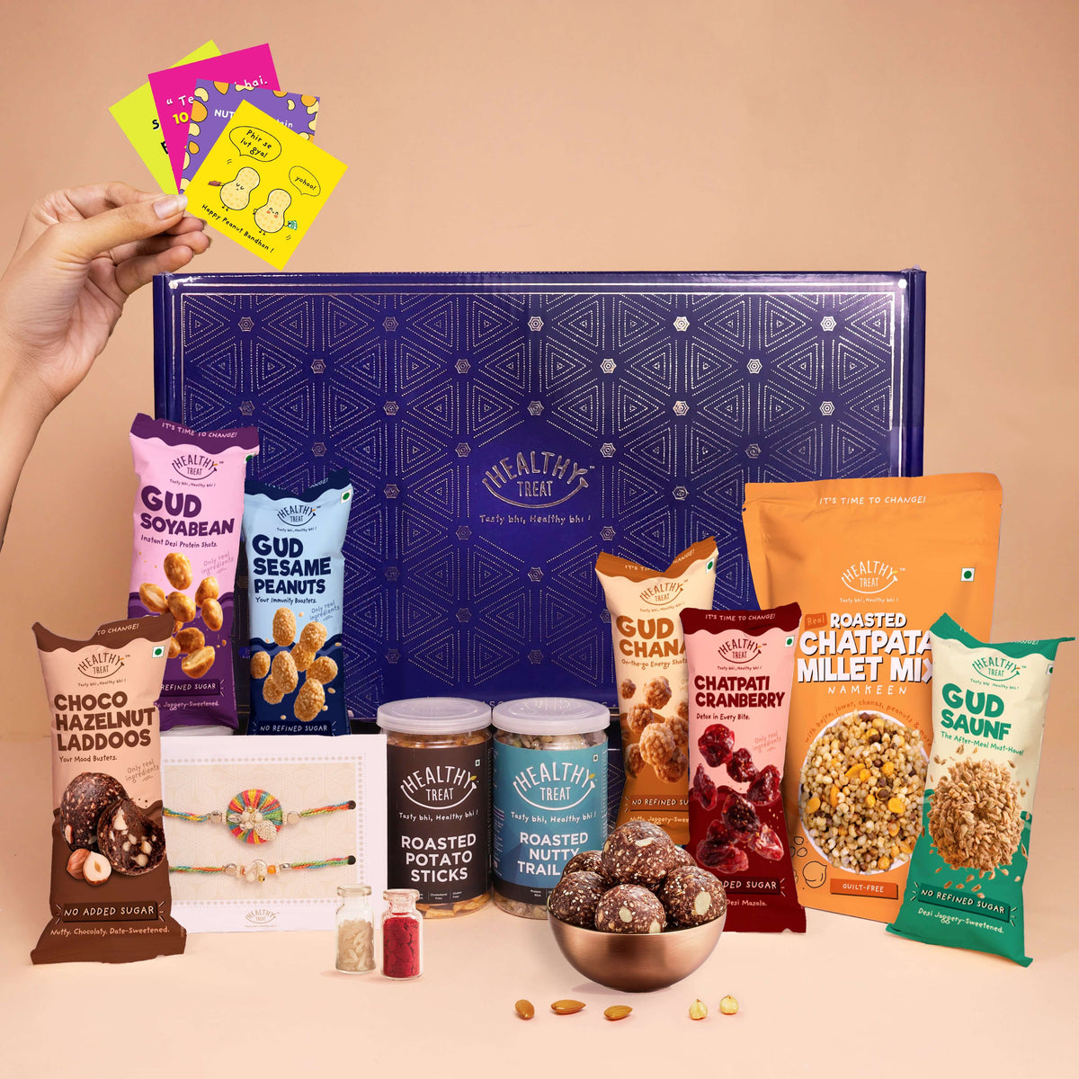 Healthy Treat Rakhi Rituals Gift Hamper