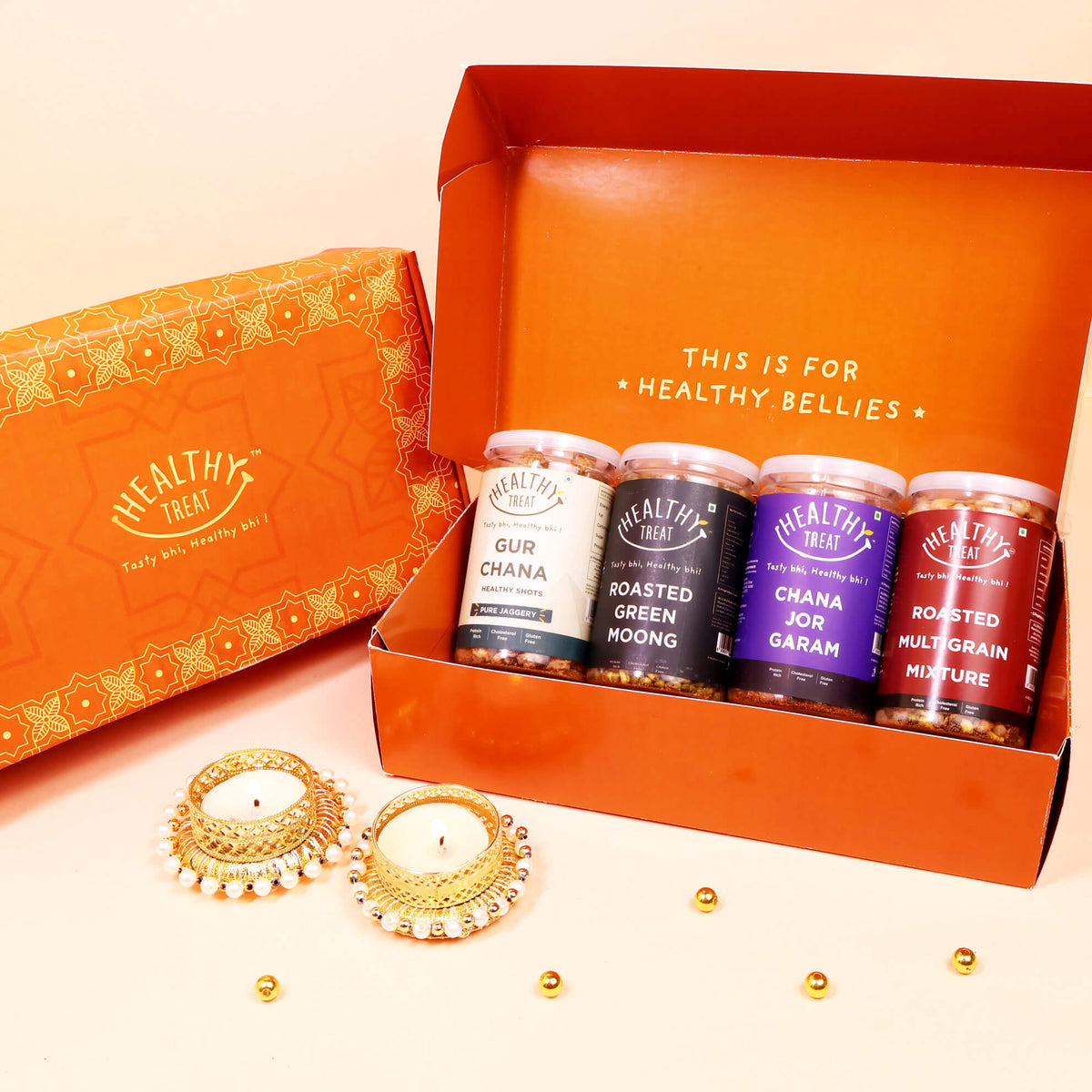joyous diwali snacks gift hamper