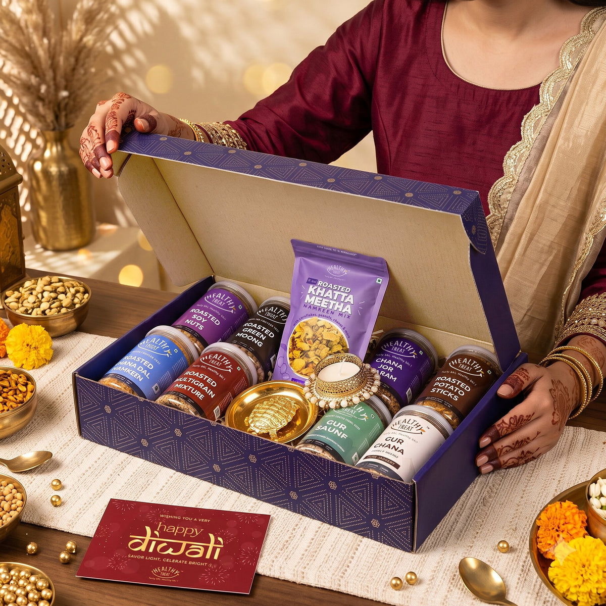 Diwali Khushiyan Gift Box Hamper