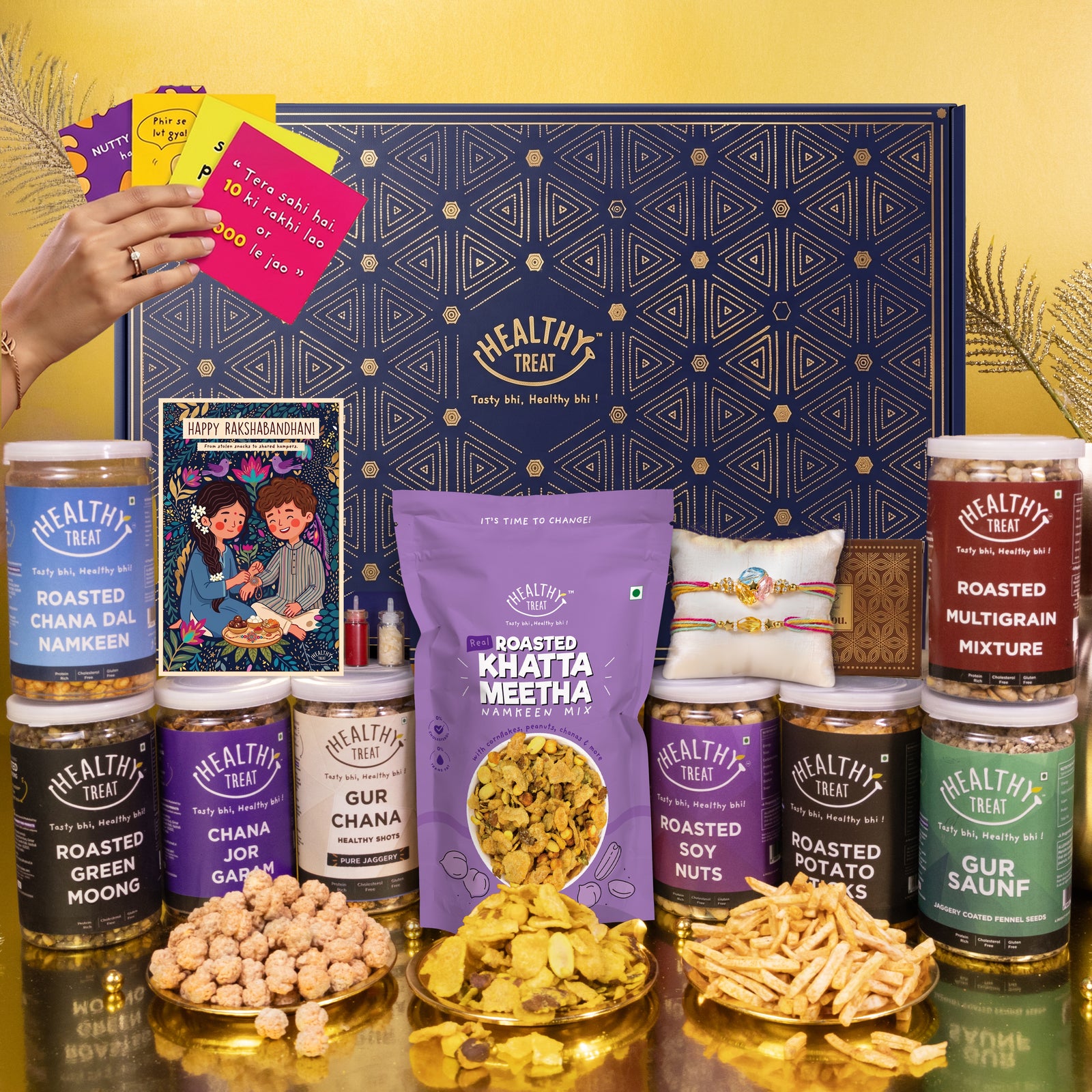 Khusiyan Rakhi Gift Hamper