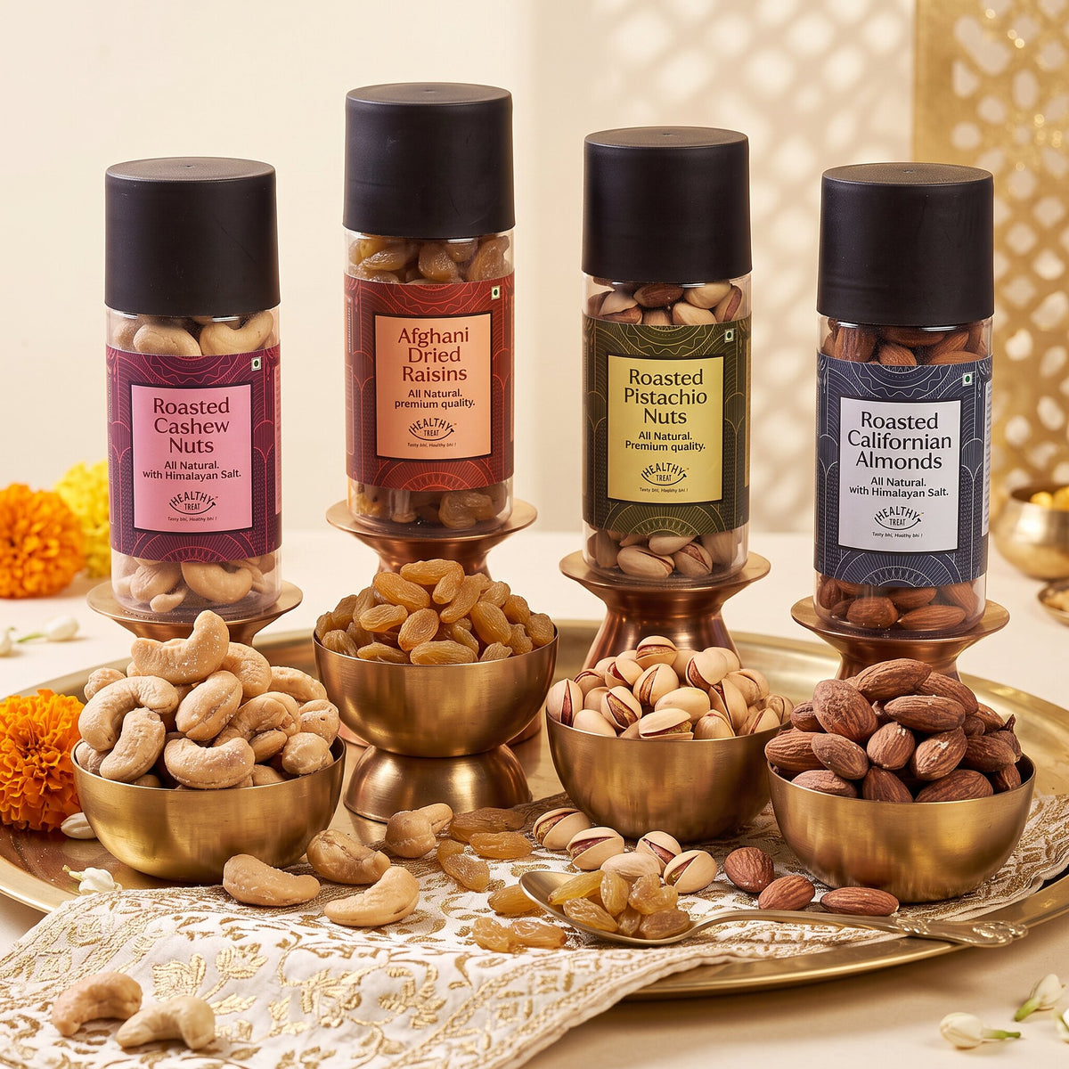 Swastik Box Diwali Dry Fruit Gift Box Hamper
