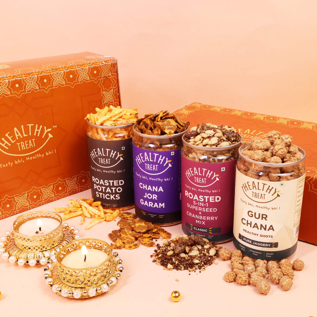 temptation diwali snacks hamper