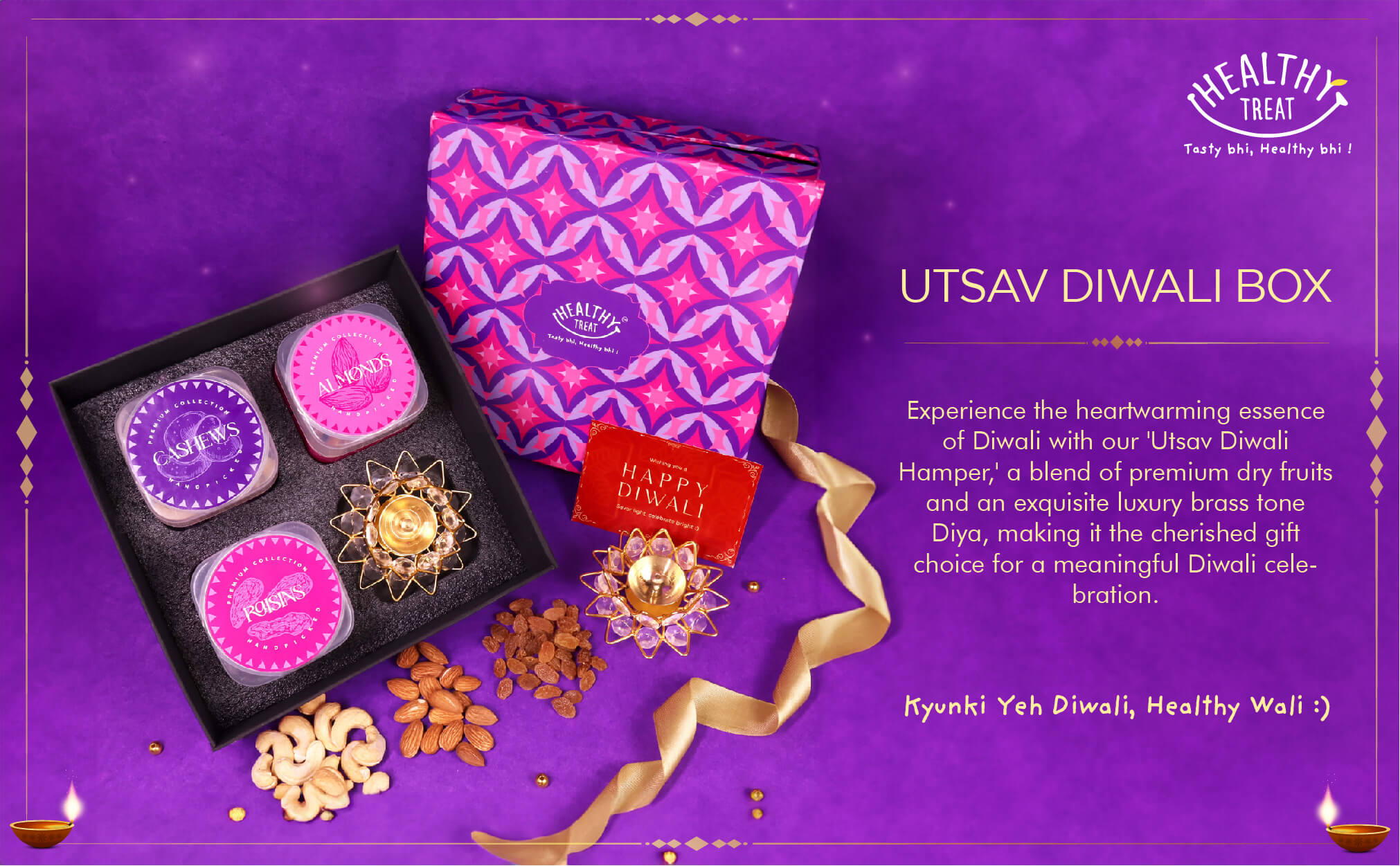 Buy Crackers Diwali Hampers Online – BoxUp Luxury Gifting