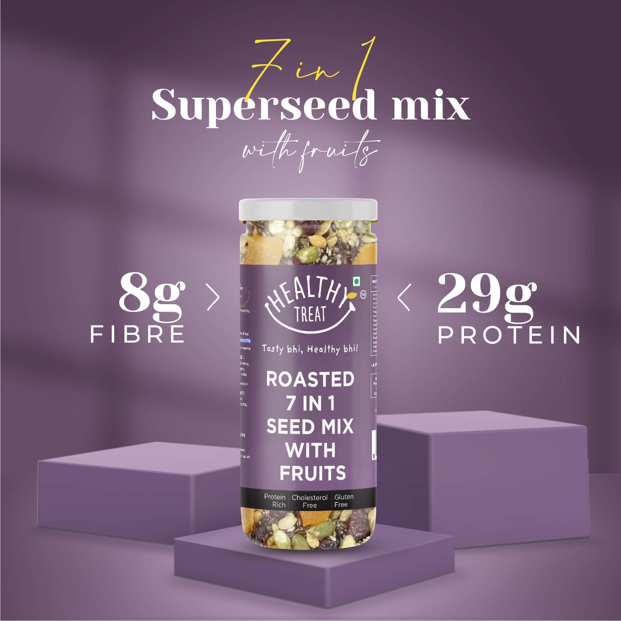Roasted 7 in 1 Seed Mix with Fruits