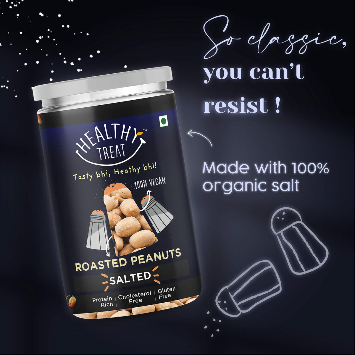 roasted peanuts salted